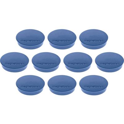 magnetoplan Magneet Discofix Standard (Ø x h) 30 mm x 8 mm Rond Donkerblauw 10 stuk(s) 1664214