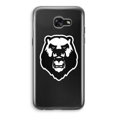 Angry Bear (white): Samsung Galaxy A5 (2017) Transparant Hoesje