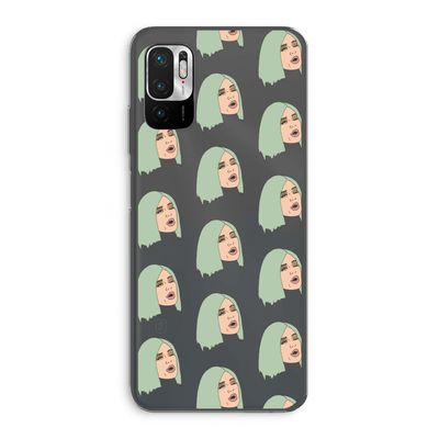 King Kylie: Xiaomi Redmi Note 10 5G Transparant Hoesje