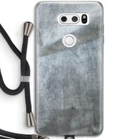 Grey Stone: LG V30 Transparant Hoesje met koord