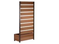 dobar Plantenbak met klimrek (Teak)