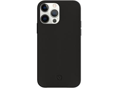 Valenta Valenta Leather Back Cover Snap Luxe Apple iPhone 13 Pro Max Black