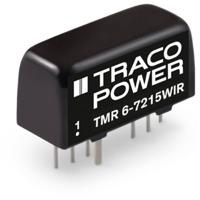 TracoPower TMR 6-2423WIR DC/DC-converter, print 24 V/DC 200 mA 6 W Aantal uitgangen: 2 x Inhoud 1 stuk(s) - thumbnail