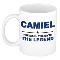 Camiel The man, The myth the legend cadeau koffie mok / thee beker 300 ml Camiel The man, The myth the legend cadeau koffie mok / thee beker 300 ml