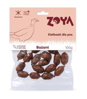 ZOYA Pheasant sausages - traktatie voor hond - 100g