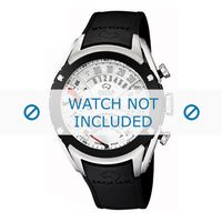 Horlogeband Jaguar J659-1 Rubber Zwart 20mm - thumbnail