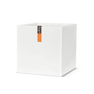 Capi Lux White Pot vierkant wit 20 x 20 x 20 cm