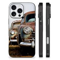 iPhone 16 Pro Silicone Back Case Vintage Auto