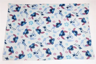 Stitch fleece plaid 110 x 150 cm - polyester