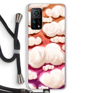 Katoen Wolken: Xiaomi Mi 10T 5G Transparant Hoesje met koord