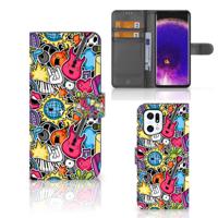 OPPO Find X5 Pro | Wallet Case | met Pasjes | Punk Rock