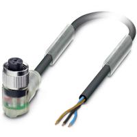 Phoenix Contact 1681059 Sensor/actuator connector, geassembleerd M12 Aantal polen (sensoren): 3 Bus, haaks 10.00 m 1 stuk(s) - thumbnail