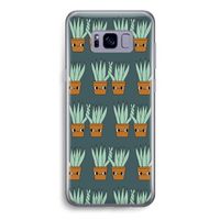 Sansevieria: Samsung Galaxy S8 Transparant Hoesje