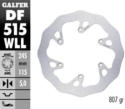 GALFER Wave rotor df515 wll offroad rigid muddy