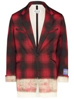 Maison Margiela blazer Pendleton - Rouge - thumbnail