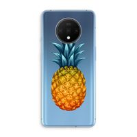 Grote ananas: OnePlus 7T Transparant Hoesje