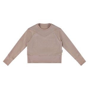 Vinrose Meisjes sweater - Zilver