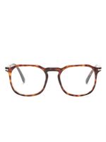 Persol lunettes de vue rectangulaires - Marron - thumbnail