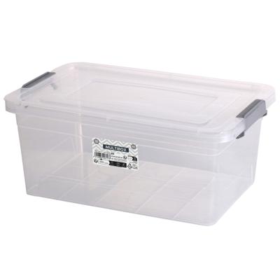 Urban Living Opberg box - 30 liter - 31 x 47 x 31cm - met deksel en clips - waterdicht