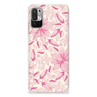 Xiaomi Redmi Note 10/10T 5G | Poco M3 Pro | TPU Case | Pink Flowers