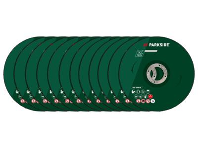 PARKSIDE Slijpschijvenset voor haakse slijper Ø 125 mm (Doorslijpschijven)