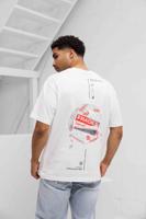 Off The Pitch Fragile World T-Shirt Heren Wit - Maat L - Kleur: Wit | Soccerfanshop