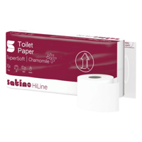 Satino hiline kamille toiletpapier kleinrollen 3-laags (8x150 vel)