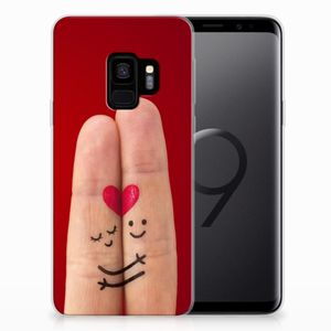 Samsung Galaxy S9 Silicone Back Cover Liefde - Origineel Romantisch Cadeau