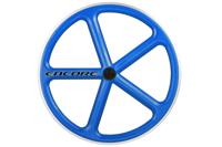 Encore 700C 5 Spaken Achterwiel - Voodoo Blauw - Carbon Weven Encore 700C 5 Spaken Achterwiel - Voodoo Blauw - Carbon Weven