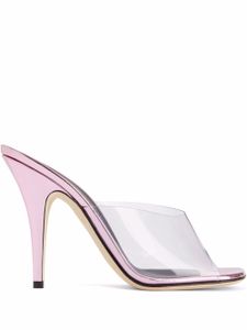 Giuseppe Zanotti sandales Earthshine à design transparent - Rose