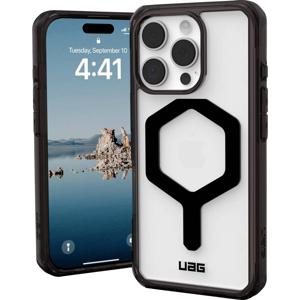Urban Armor Gear Plyo Backcover Apple iPhone 16 Pro Zwart, Transparant Inductieve lading, MagSafe compatible, Stootbestendig
