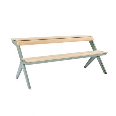 Weltevree picknicktafel Cement Gray Green