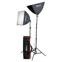 Caruba All-In-1 Lichtset (Softbox/LED)