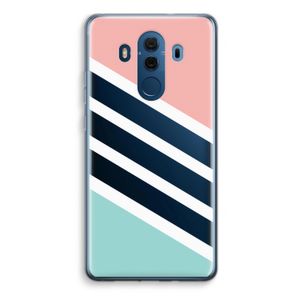 Strepen pastel: Huawei Mate 10 Pro Transparant Hoesje