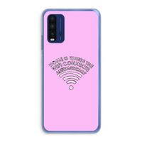 Home Is Where The Wifi Is: Xiaomi Redmi 9T Transparant Hoesje