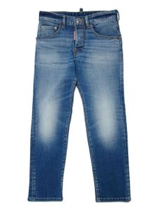 DSQUARED2 KIDS jean Stanislav à coupe droite - Bleu