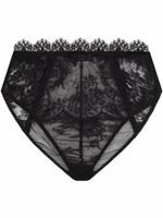 Dolce & Gabbana culotte en dentelle à taille haute - Noir - thumbnail