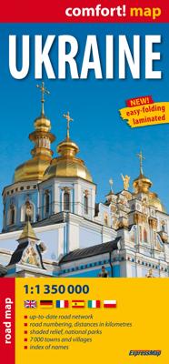Wegenkaart - landkaart Comfortmap Ukraine | ExpressMap Wegenkaart - landkaart Comfortmap Ukraine | ExpressMap