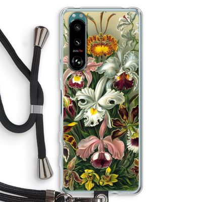 Haeckel Orchidae: Sony Xperia 5 III Transparant Hoesje met koord
