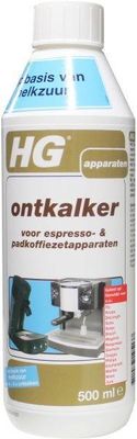 HG Koffiemachine ontkalker melkzuur (500 ml)