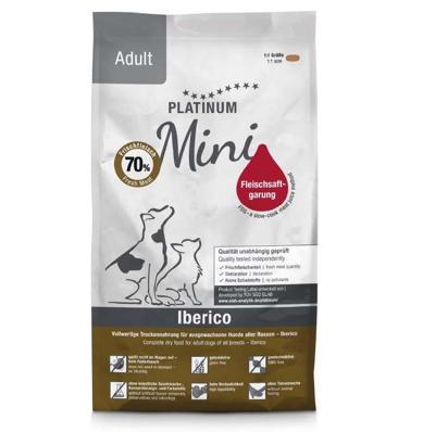 PLATINUM Adult Iberico Mini - halfvochtig hondenvoer - 900g
