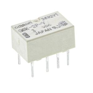 Omron G6K-2P-Y-DC3 Printrelais 3 V/DC 1 A 2x wisselcontact 1 stuk(s) Bag