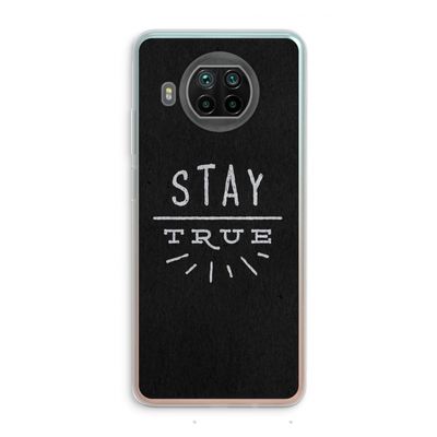 Stay true: Xiaomi Mi 10T Lite 5G Transparant Hoesje