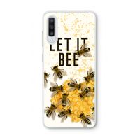 Let it bee: Samsung Galaxy A70 Transparant Hoesje