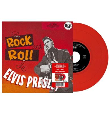 Elvis Presley - El Rock and Roll De Elvis Presley (rood viny)l - EP 7 inch