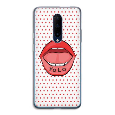 Yolo Denise: OnePlus 7 Pro Transparant Hoesje