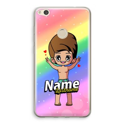 Chibi Maker man: Huawei Ascend P8 Lite (2017) Transparant Hoesje