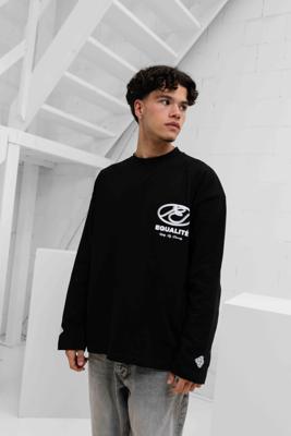 Equalité Arid Oversized Longsleeve Heren Zwart - Maat S - Kleur: Zwart | Soccerfanshop