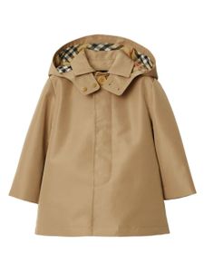 Burberry Kids trench à doublure Vintage Check - Tons neutres