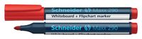 Viltstift Schneider Maxx 290 whiteboard rond rood 2-3mm - thumbnail